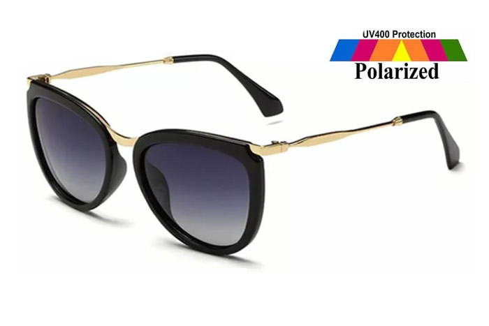 Óculos De Sol Polarizado Moda Fashion Feminina Moderno Atual