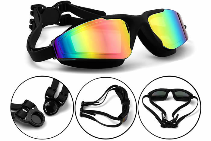 Oculos De Natao Hd Profissional Adulto Anti Embaamento
