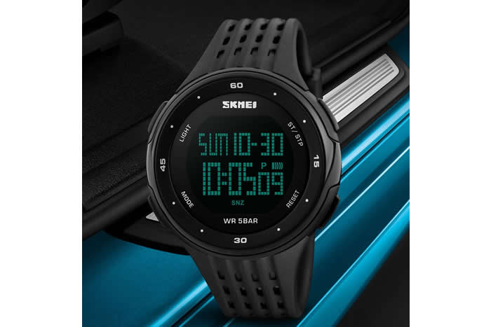 Relógio Skmei 1219 Fashion Digital Uso Militar Prova D'água